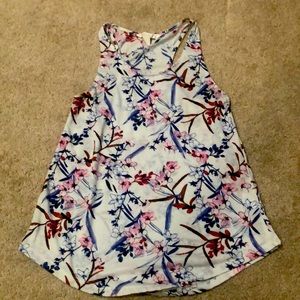 A cherry blossom tank top